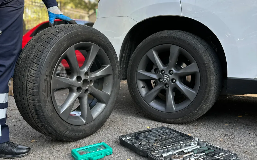 Wheel replacement